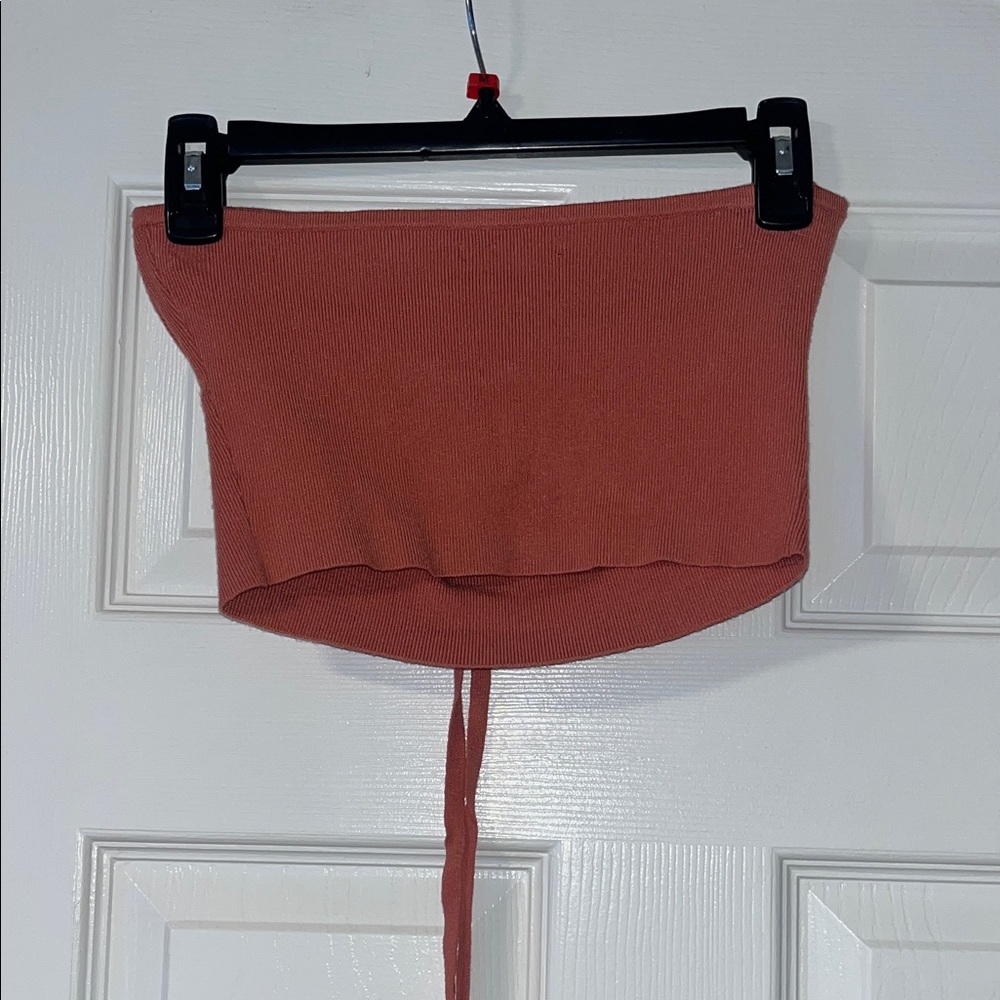 Rust Crop Top - Picture 4 of 5